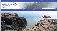 Desktop Screenshot of cumberlandcounty.ns.ca